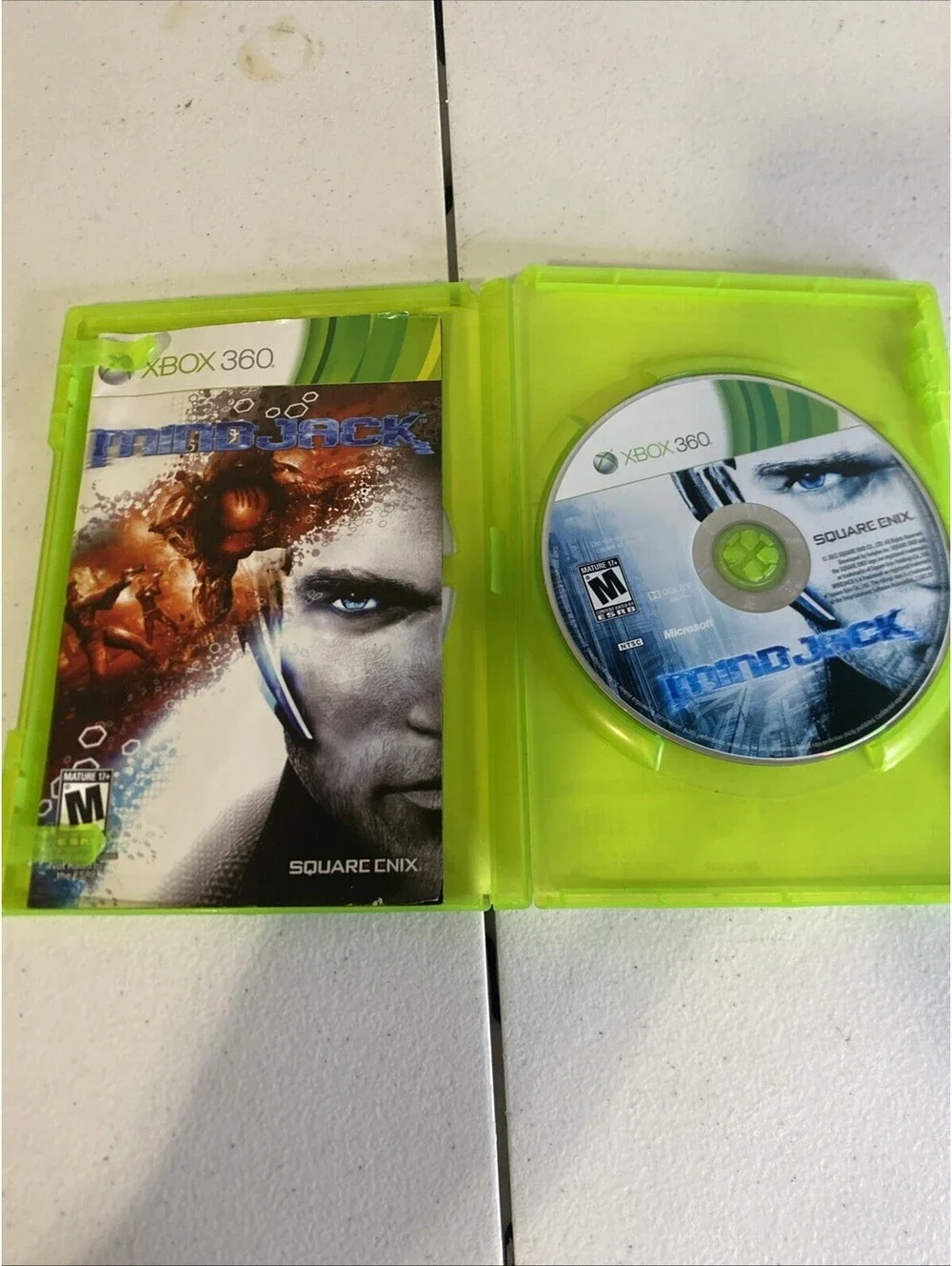 MindJack (Microsoft Xbox 360, 2011) w/Manual Tested Working